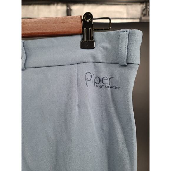 Piper by Smartpak Mid-Rise Bootcut Breeches in Ocean, Women’s 36L Equestrian - Picture 13 of 14